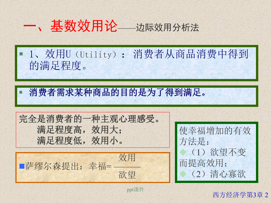 微观经济学-效用论-ppt课件.ppt_第2页