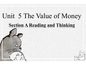 Unit 5 The Value of Money Reading and Thinking ppt课件 -（2021新）人教版高中英语必修第三册.pptx