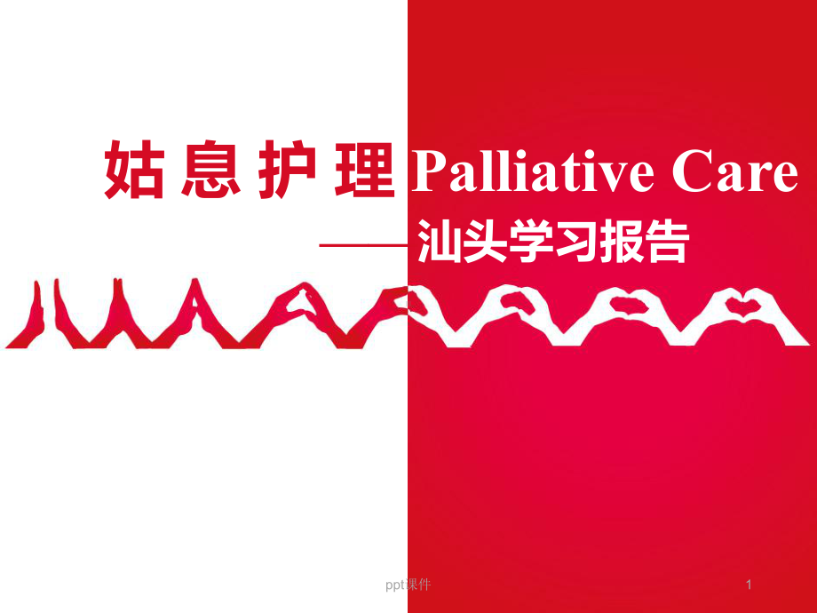 安宁疗护学习报告-ppt课件.ppt_第1页