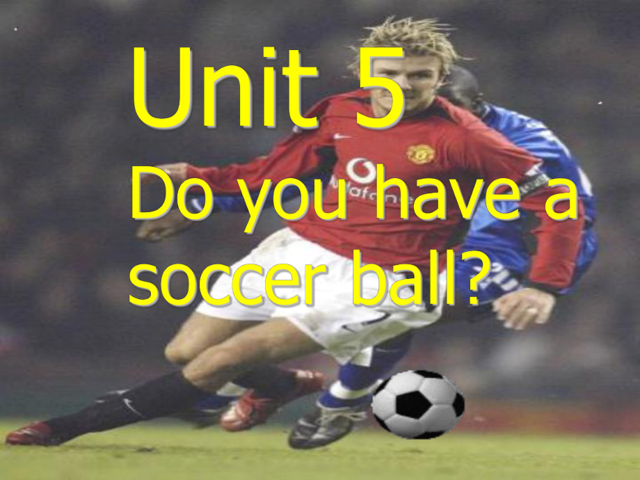 新人教版七年级英语Unit5Do-you-have-a-soccer-ball复习课ppt课件.ppt（无音视频）_第1页