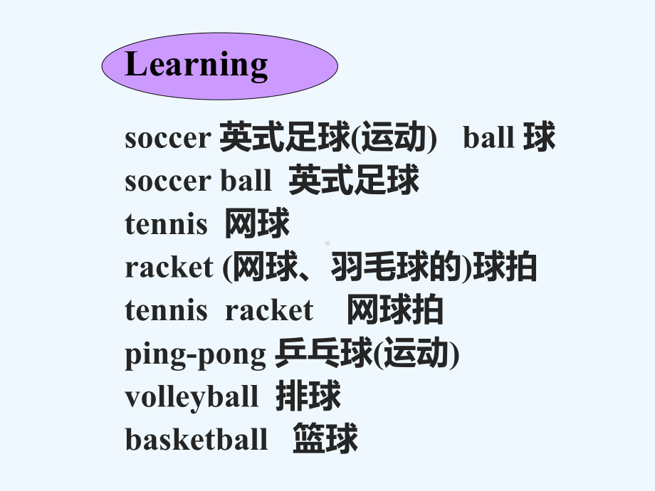 新人教版七年级英语Unit5Do-you-have-a-soccer-ball复习课ppt课件.ppt（无音视频）_第3页