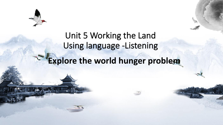 Unit 5 Using language Listening ppt课件-(2022新)人教版高中英语选择性必修第一册 .pptx_第1页