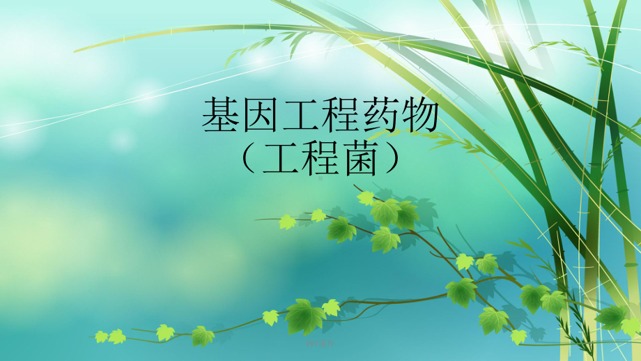 基因工程药物-ppt课件.ppt_第1页