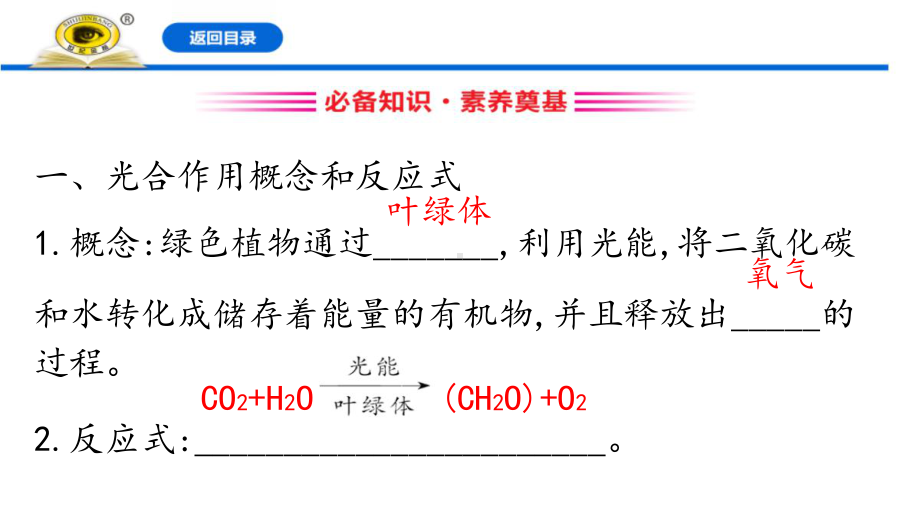 新人教版高中生物必修一《光合作用的原理》教学课件.pptx_第3页