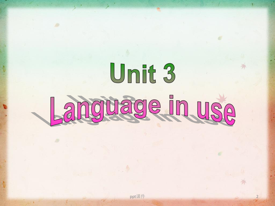 外研版七年级下册英语M10U3-ppt课件.ppt_第2页