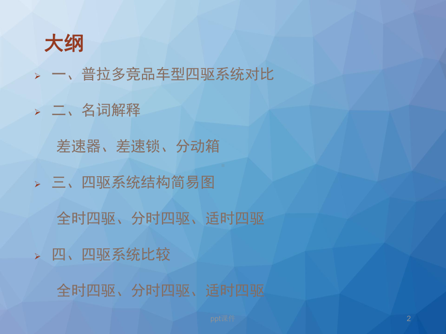 四驱系统浅析-ppt课件.ppt_第2页