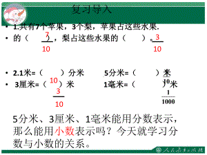 人教版四年级数学下册《小数的意义》PPT课件.ppt