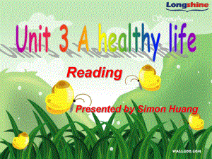 A-healthy-life优质课课件.ppt