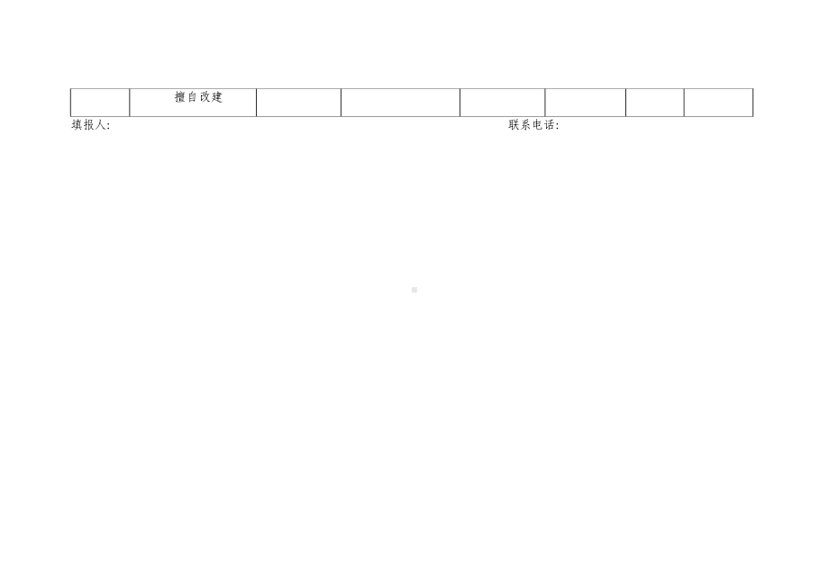 自建房安全隐患排查整治情况统计表.docx_第2页