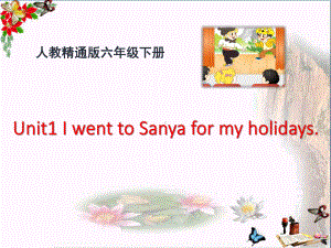 人教精通版英语六下Unit-1《I-went-to-Sanya-for-my-holidays》(Lesson-6)教学课件.pptx