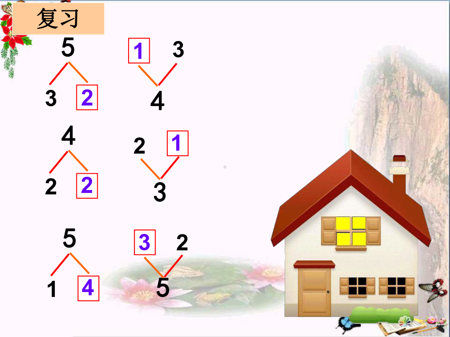 一年级数学上册第七单元6,7的分与合ppt课件3ppt