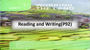 Unit5 Reading and Writing- ppt课件-(2022新)人教版高中英语选择性必修第一册.pptx