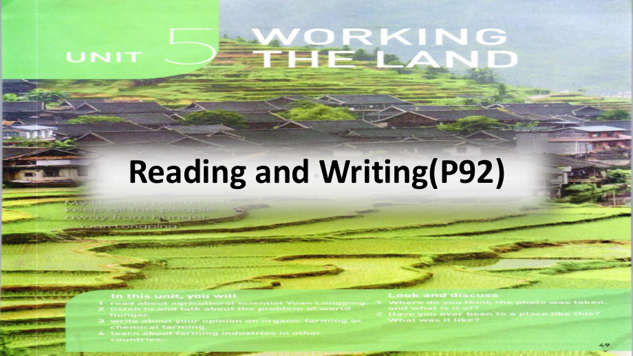 Unit5 Reading and Writing- ppt课件-(2022新)人教版高中英语选择性必修第一册.pptx_第1页