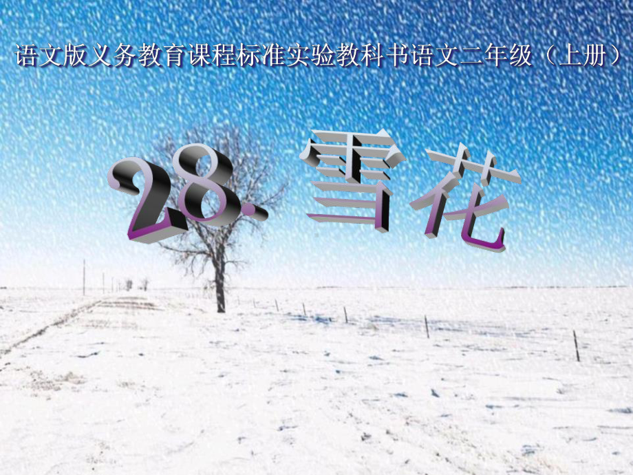 《雪花》PPT课件.pptx_第1页