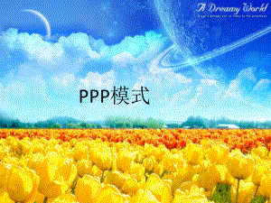 PPP模式PPT课件.ppt