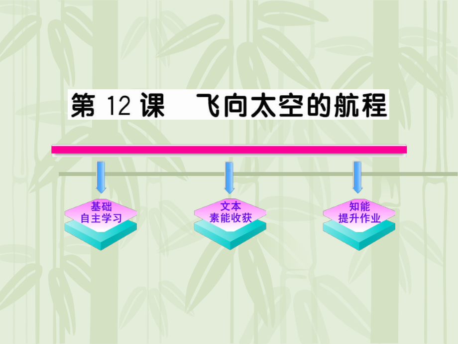 飞向太空的航程精选教学PPT课件.ppt_第1页