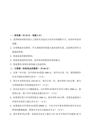 山东科技大学2019年硕士研究生自命题试题808工程经济学.pdf