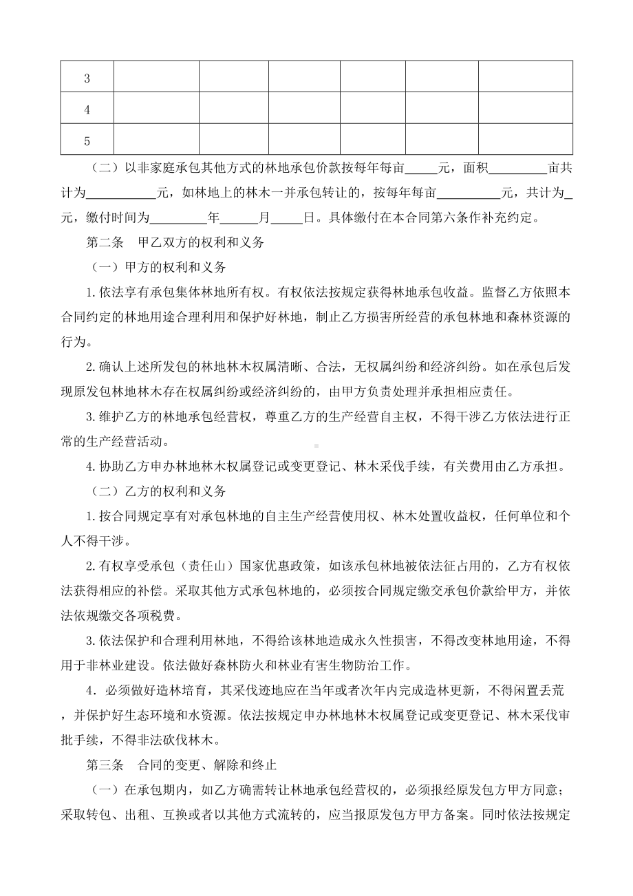 （根据民法典新修订）化肥（农药）林地承包合同模板.docx_第3页