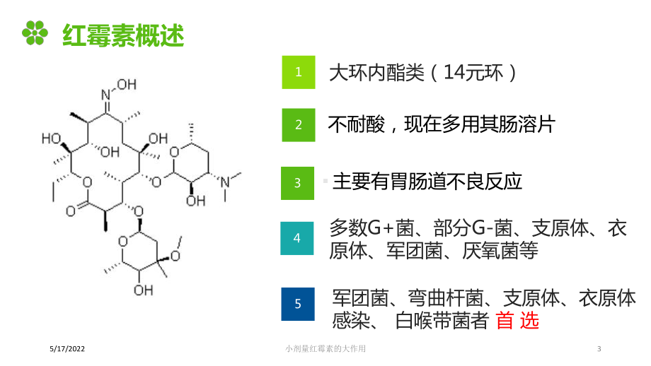 小剂量红霉素的大作用课件.ppt_第3页