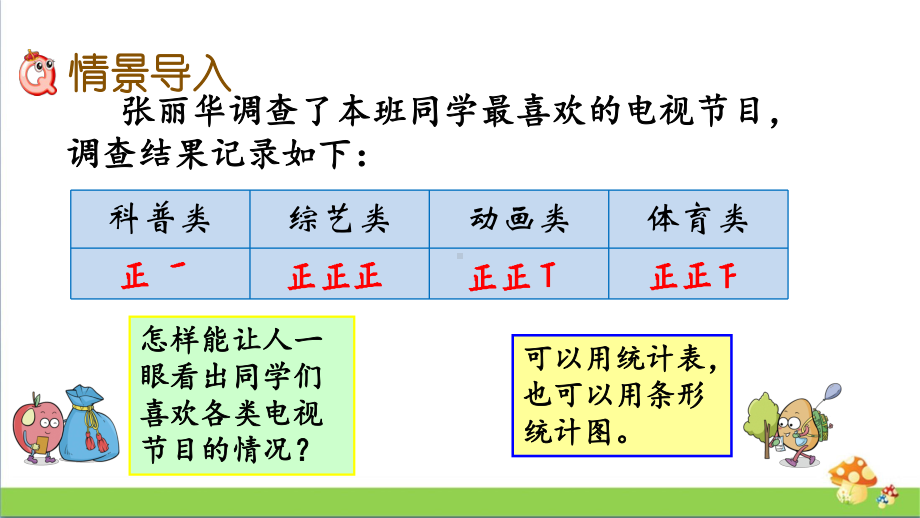 苏教版四年级数学上4.1制作统计表和条形统计图课件.pptx_第2页