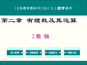 最新北师大版七年级上册数学2.2数轴优秀课件.ppt