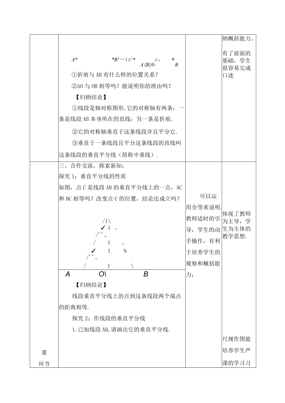 （教案）课题：线段垂直平分线的性质.docx_第2页