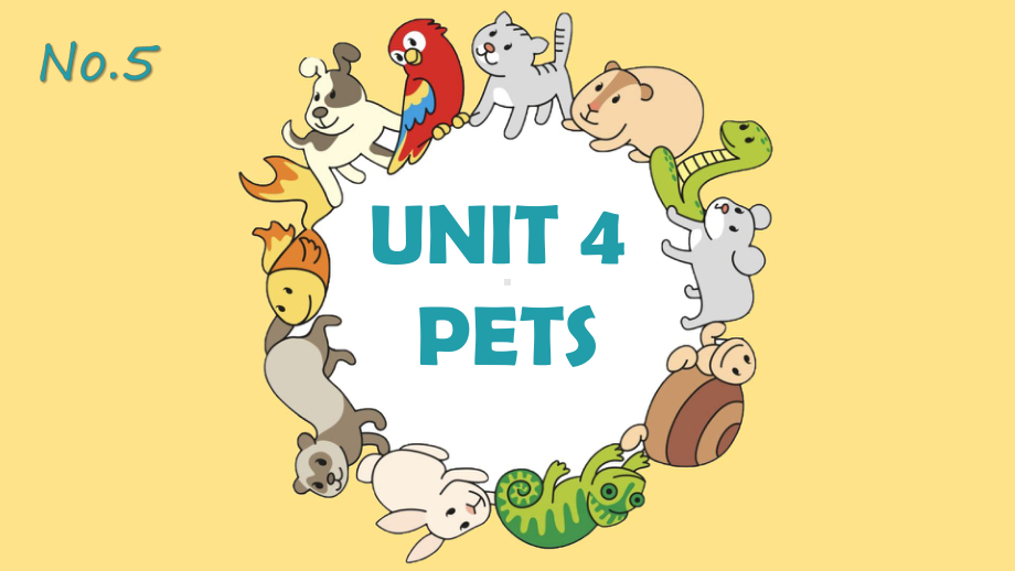 小学英语UNIT-4-PETS-课件.pptx（无音视频）_第1页