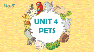 小学英语UNIT-4-PETS-课件.pptx（无音视频）