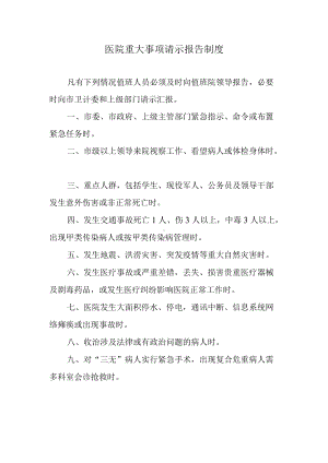 医院重大事项请示报告制度.docx