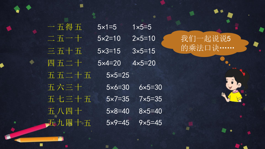 北京版二年级上册《数学》2、5的乘法口诀练习 ppt课件.pptx_第3页