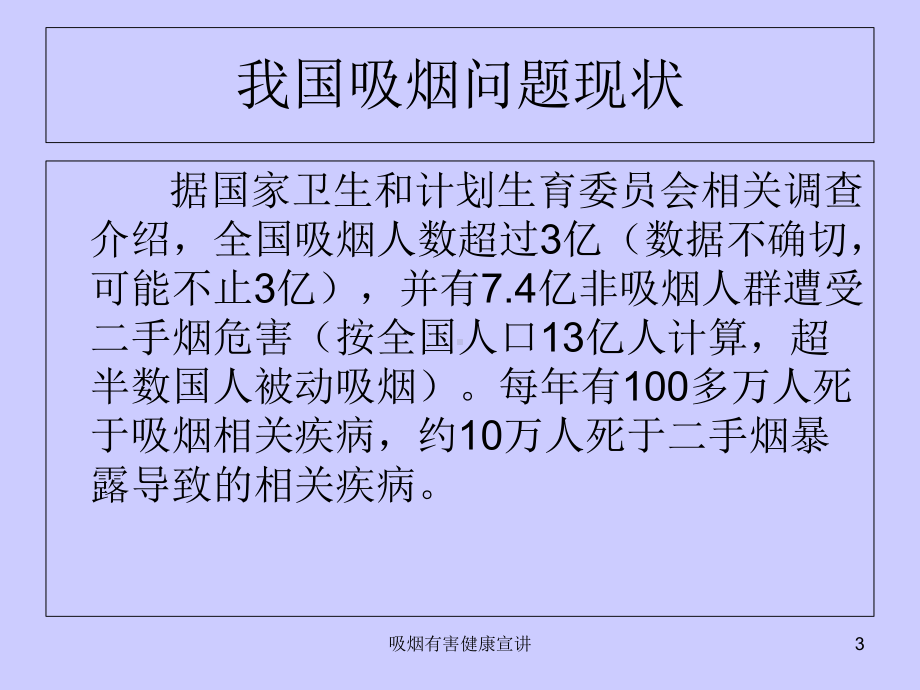 吸烟有害健康宣讲培训课件.ppt_第3页