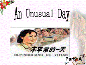 六年级英语上册Unit6《AnUnusualDay》(PartA)-精品优选PPT课件2(新版)闽教版.ppt（无音视频）