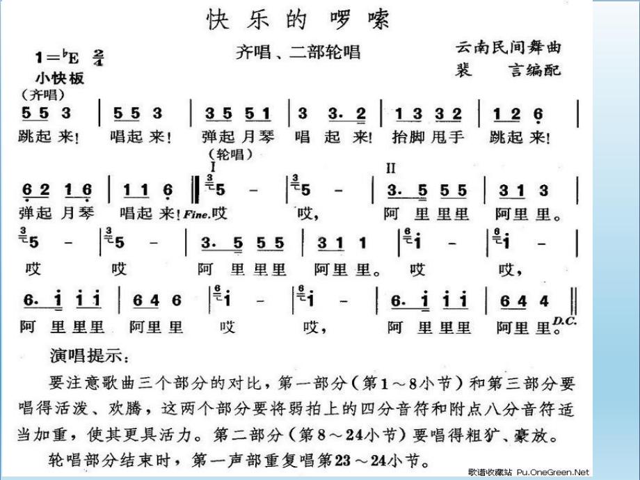 二年级音乐上册第2课快乐的罗嗦-ppt优质课件1人音版.ppt（无音频视频）_第3页