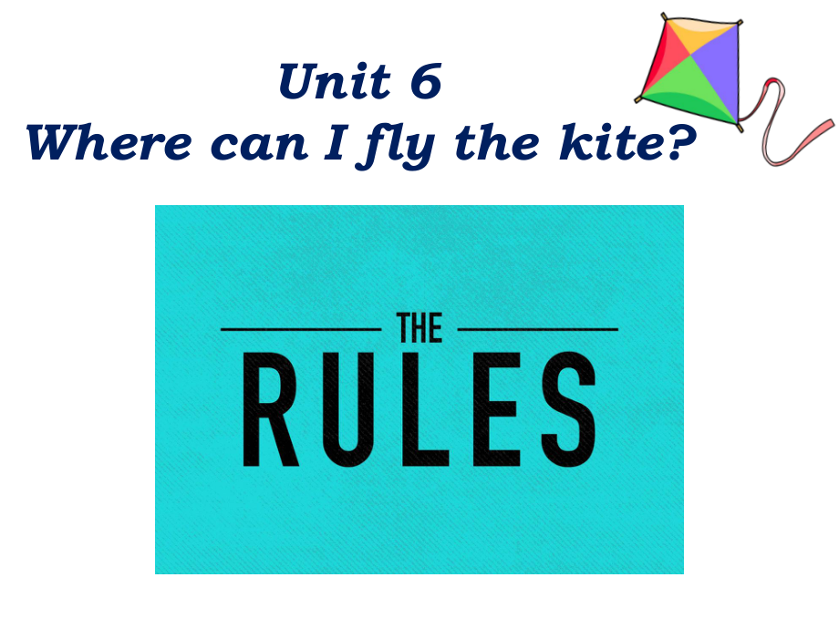 四年级下册英语课件-Unit-6-Where-can-I-fly-the-kite-lesson-19-北京课改版.ppt（无音频视频）_第1页