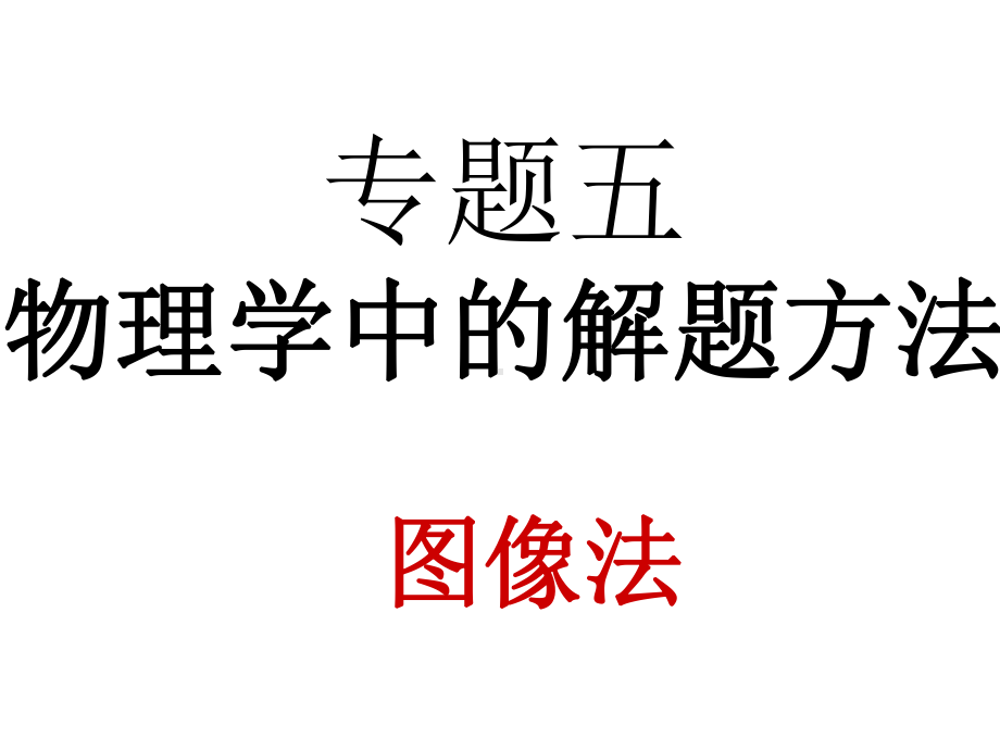 物理中的图像法解题培优课件.ppt_第1页