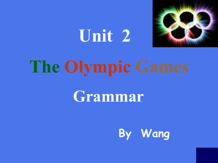 人教版高中英语必修二Unit-2-The-Olympic-Games-Grammar名师公开课市级获奖课件(共18张PPT).ppt（无音视频）_第1页