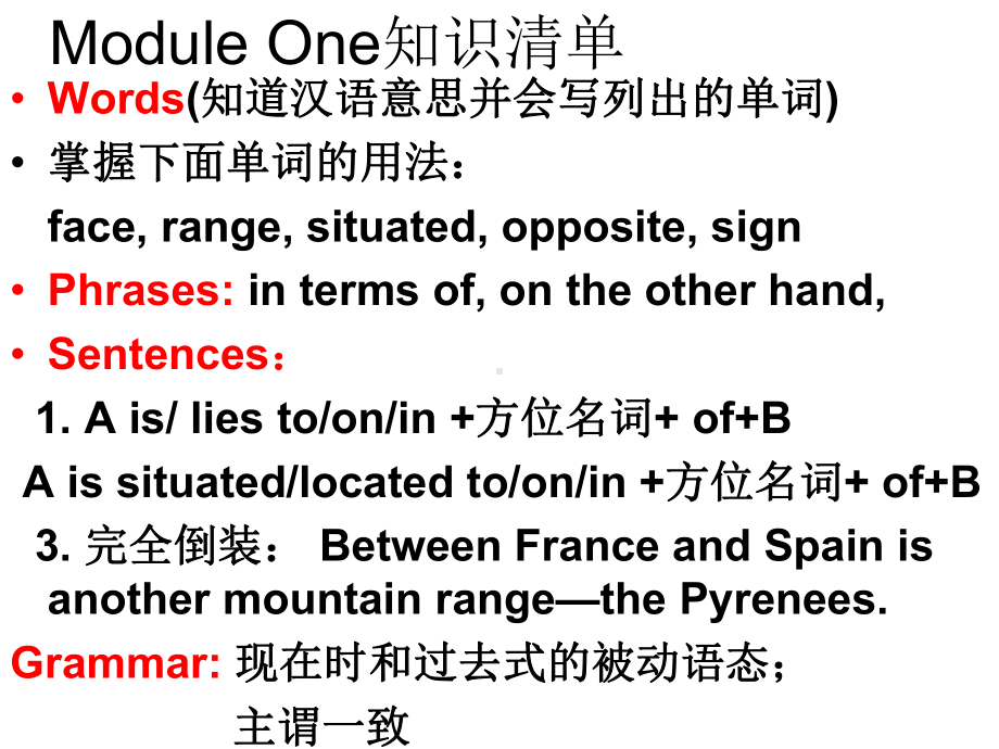 外研版Book-3-Module-1复习课件.ppt（无音视频）_第1页