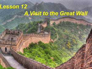 五年级英语下册Unit2InBeijingLesson12《AvisittotheGreatWall》-精选教学PPT课件4(新版)冀教版(三起).ppt（无音视频）