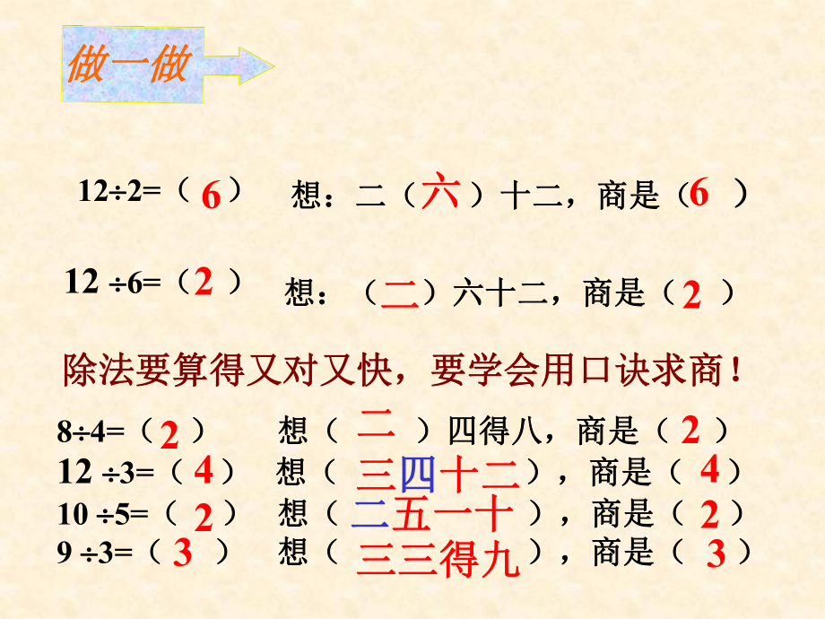 小学二年级数学下册-用2-6的乘法口诀求商名师公开课省级获奖课件9-人教新课标版.ppt_第2页