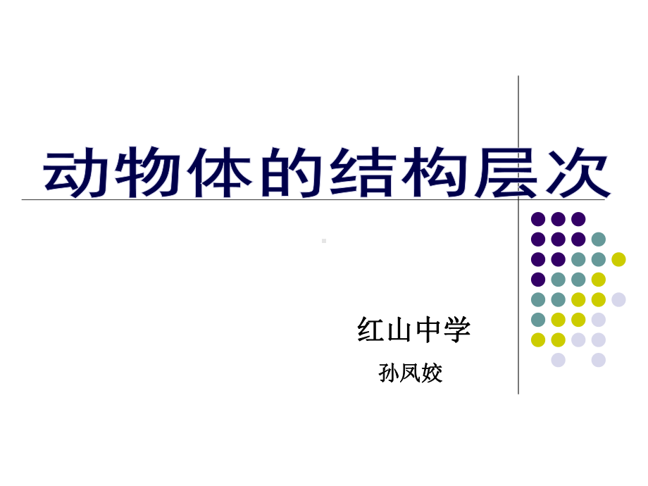 动物体的结构层次课件(同名2329).ppt_第1页