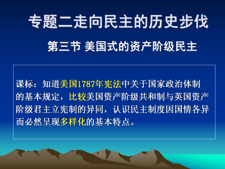 美国式的资产阶级民主：课件八(21张PPT).ppt_第1页