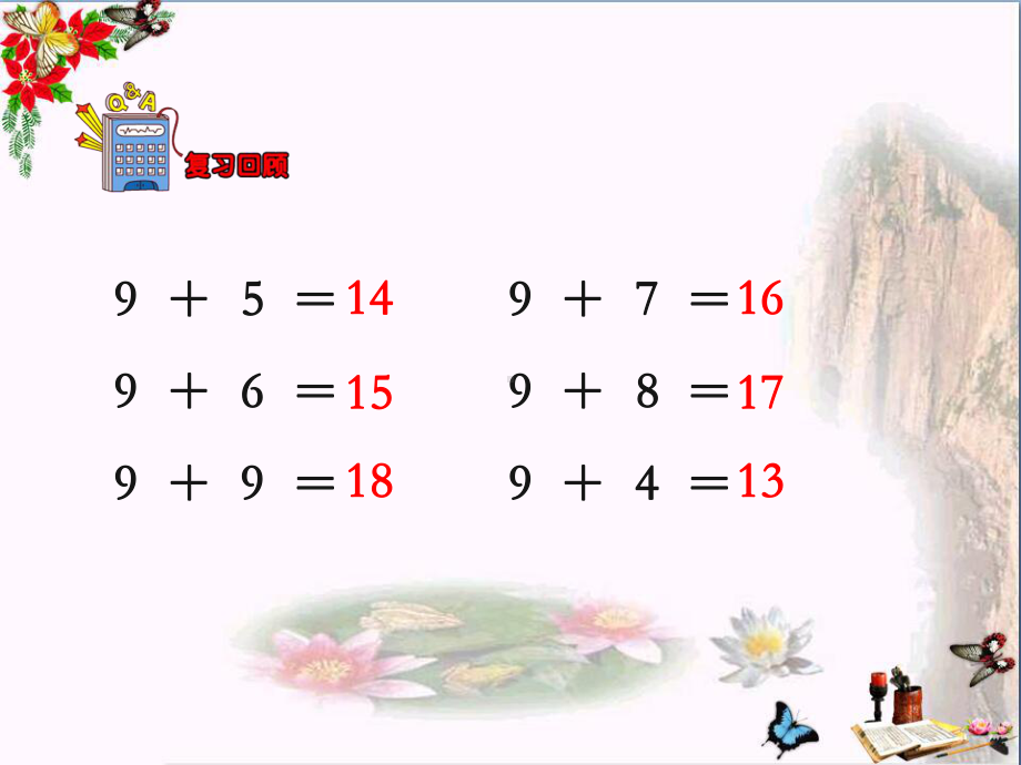 一年级数学上册第8单元20以内的加法(8加几)教学课件冀教版.ppt_第3页