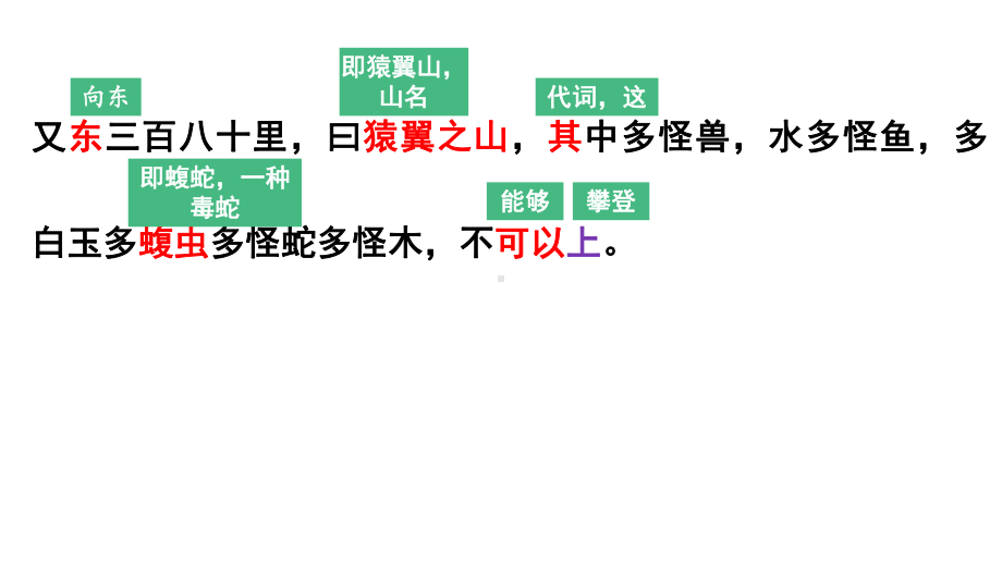 新人教部编版语文七年级上册课外文言文阅读课件：山海经共9篇.pptx_第2页