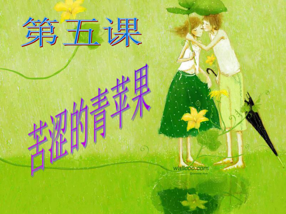 苦涩的青苹果ppt优秀课件-人教版.ppt_第3页