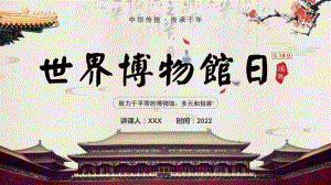 “世界博物馆日”班会全文PPT.pptx