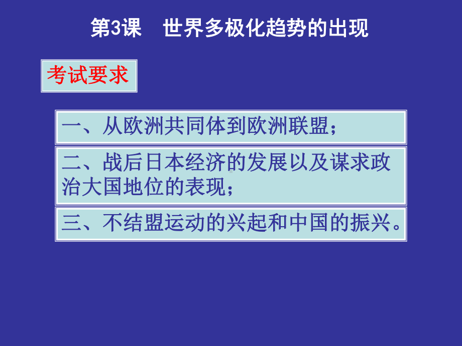 第二次世界大战后世界政治格局的演变PPT教学课件-通用.ppt_第3页