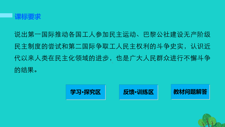 高中历史第七单元无产阶级和人民群众争取民主的斗争2欧洲无产阶级争取民主的斗争课件新人教版选修.ppt_第2页