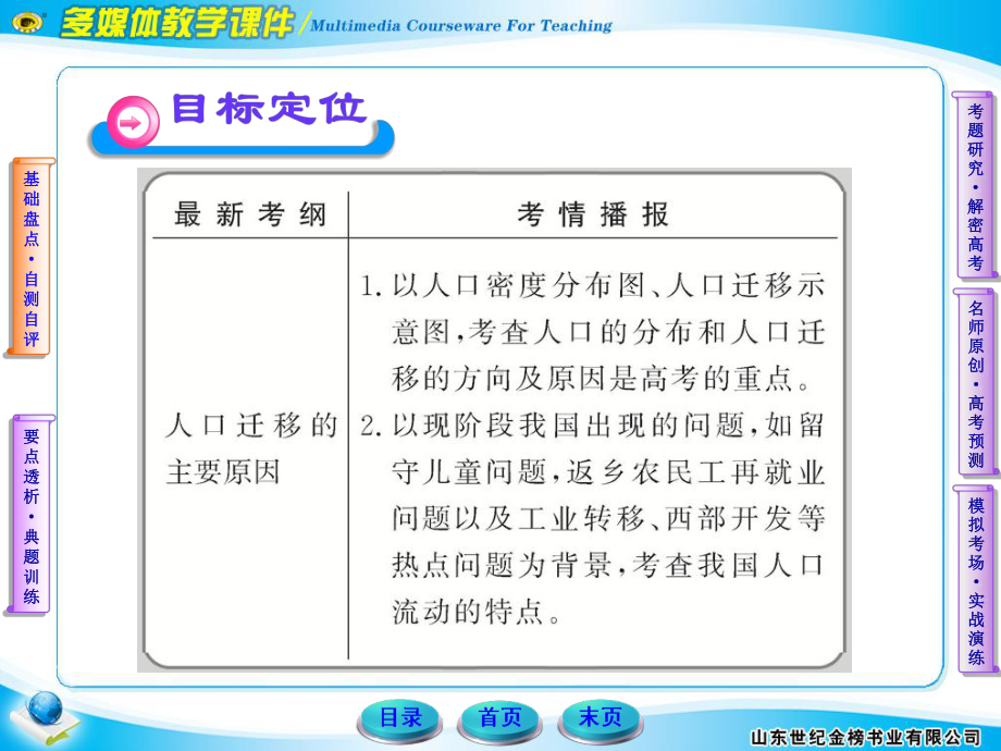 2012版高中地理全程复习方略配套课件：2.1.2 人口迁移与人口流动（鲁教版·通用）.ppt_第3页