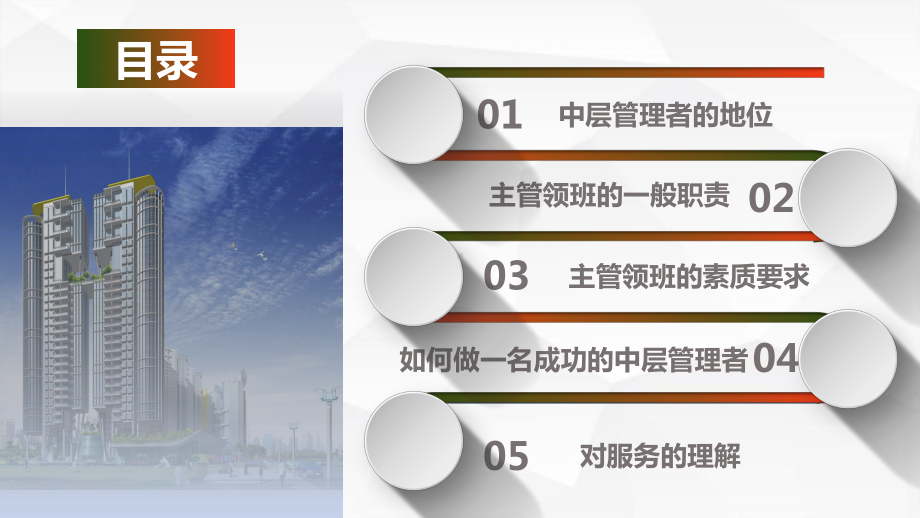 专题课件创意简约管理人员知识能力酒店管理培训PPT模板.pptx_第2页