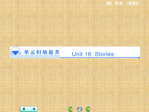 高中英语北师大版选修六教学名师公开课精品课件-Unit-16单元归纳提升.ppt（无音频视频）